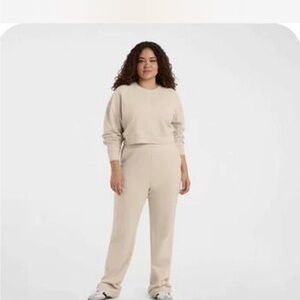 nuuds Cream Crewneck Sweatshirt